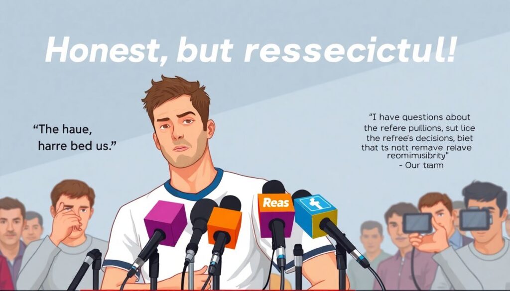 Интервью после игры: от первых слов до анализа эпизодов - иллюстрация