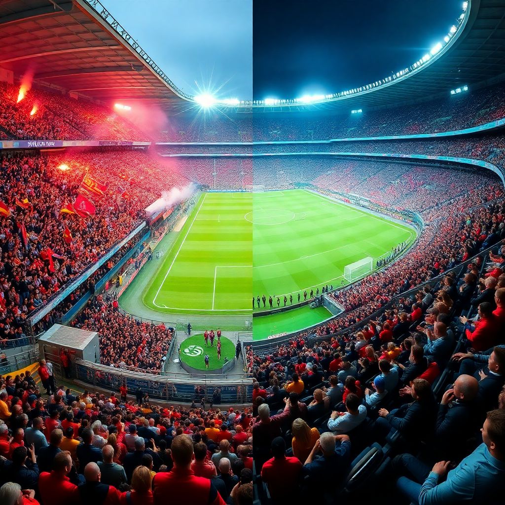 Фанаты на стадионе: как атмосфера влияет на игру и успех команды