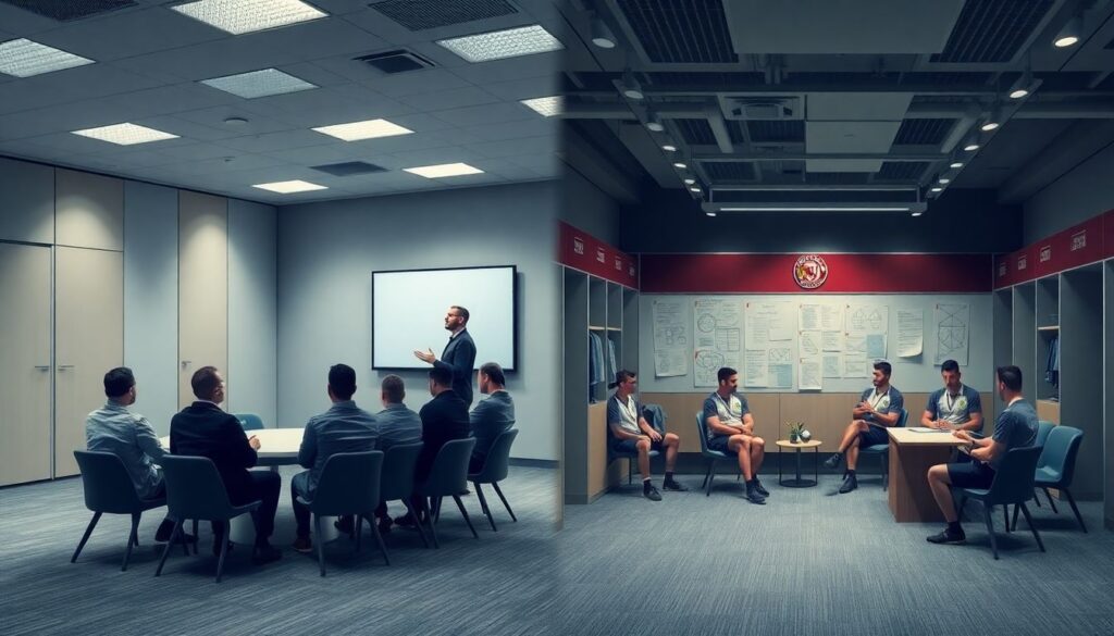 Лидерство в раздевалке: кто задаёт тон на день матча - иллюстрация