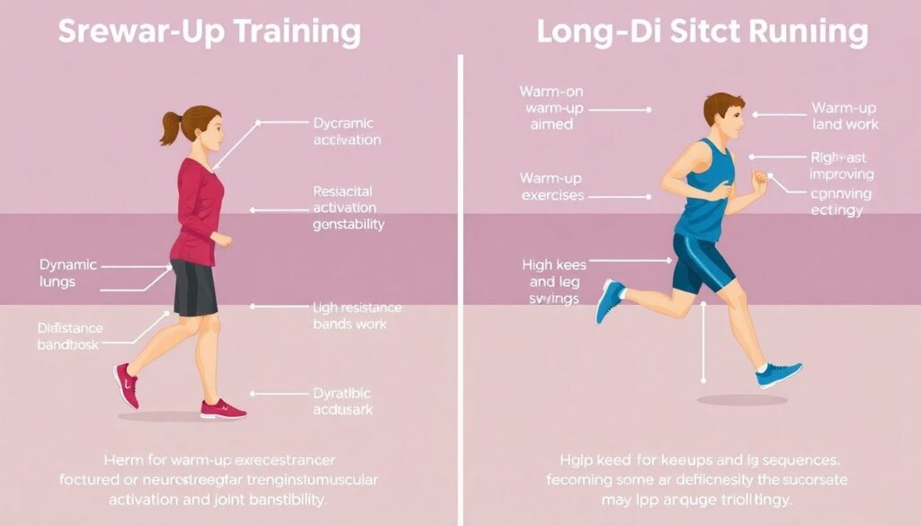 Важные моменты на разминке: состав и последовательность - иллюстрация