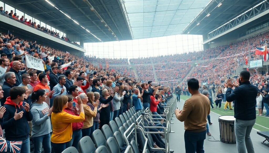 Фанатские хроники: репортажи о поддержке на трибунах - иллюстрация