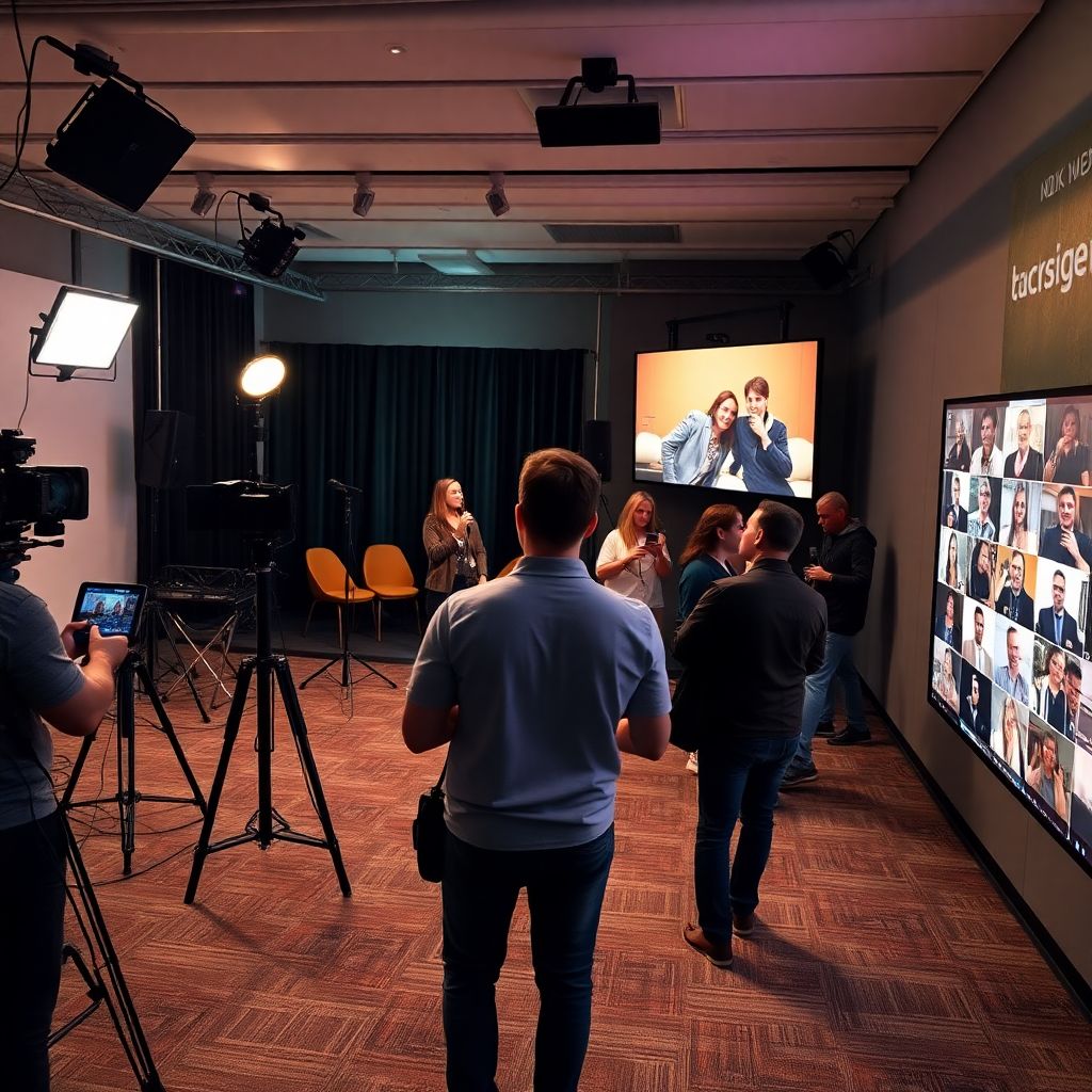 Кадры из-за кулис: взгляд на медиа-зону и жизнь съемочной площадки