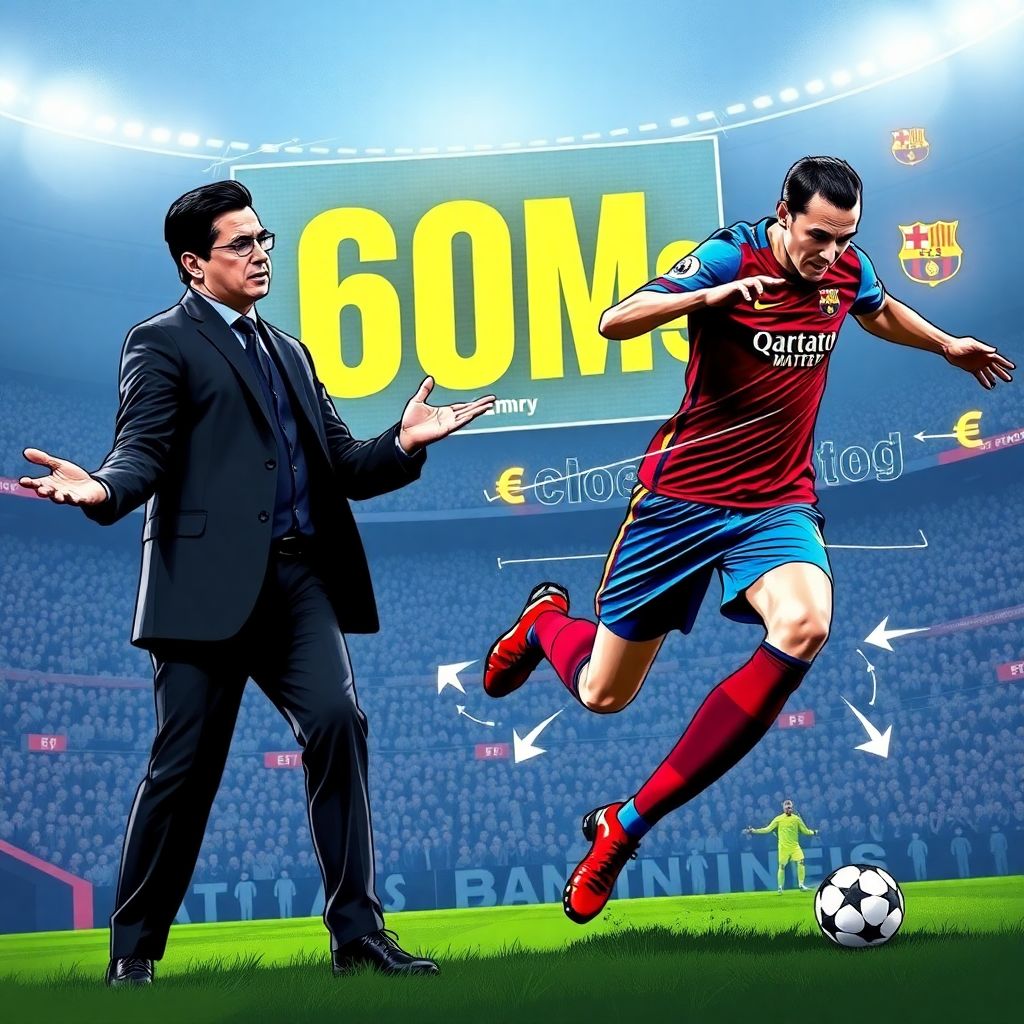 Астон Вилла предлагает 60 млн евро за форварда Барселоны ради усиления атаки