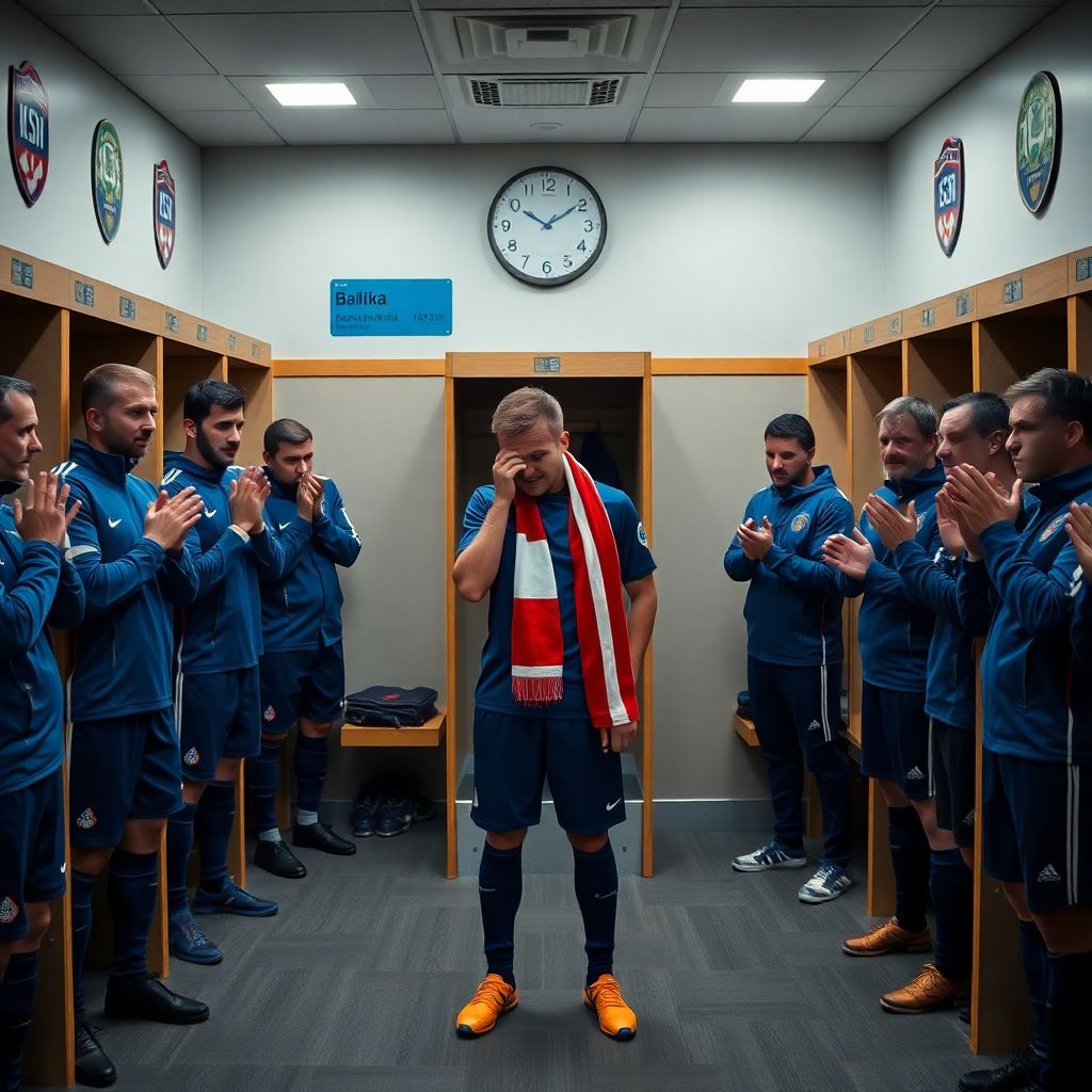 Максим Петров расплакался при уходе Сауся из Балтики в Спартак